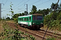 A peine arrivé le train arrive, le coin photo n'est pas dégagé... hop cadrage vite fait sur l' X 2124 le 30.06.2008
